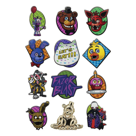 Five Nights at Freddy´s Ansteck-Pins Display Mystery Pin Badge (12) Image 1