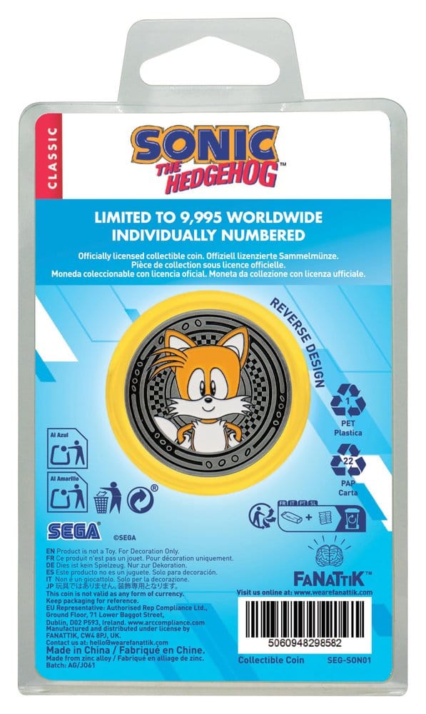 Sonic - The Hedgehog Sammelmünze Sonic & Tails Image 3