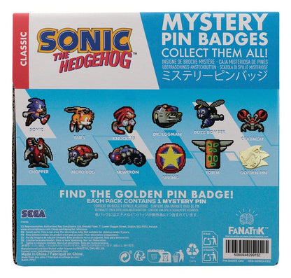 Sonic The Hedgehog Mystery Ansteck-Pins Blind Box Display (12) Image 4