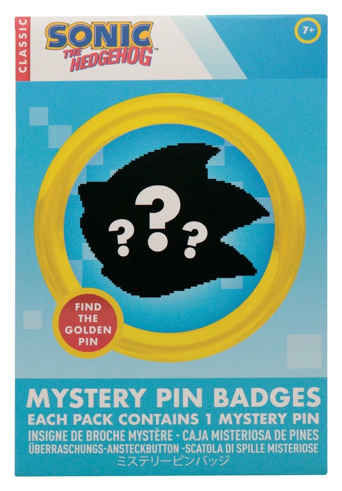 Sonic The Hedgehog Mystery Ansteck-Pins Blind Box Display (12) Image 15