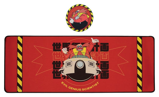 Sonic - The Hedgehog Schreibtischunterlage & Untersetzer Dr. Eggman Image 1