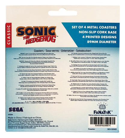 Sonic - The Hedgehog Untersetzer 4er-Pack Image 3