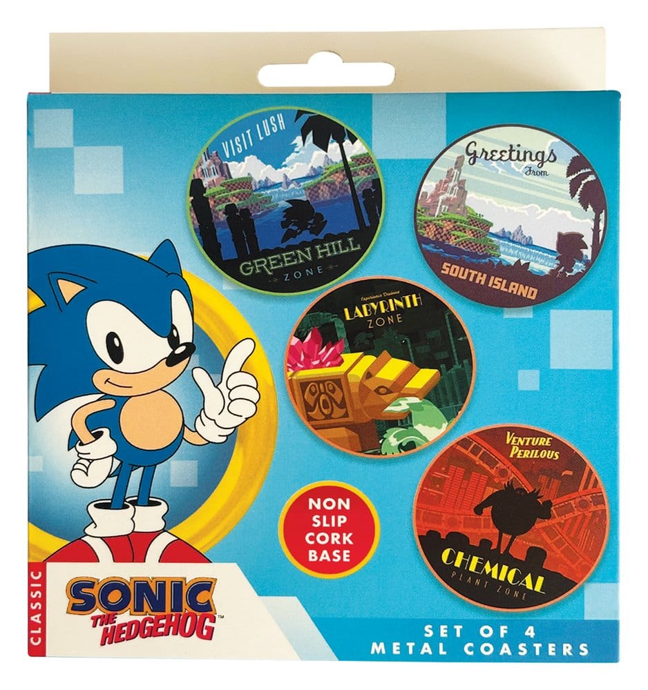 Sonic - The Hedgehog Untersetzer 4er-Pack Image 4