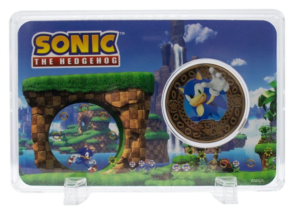 Sonic the Hedgehog Sammelmünze 35. Jubiläum Limited Edition Image 6