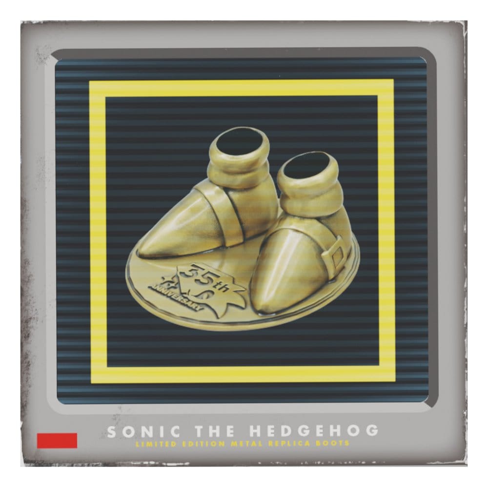 Sonic the Hedgehog Replik 35th Anniversary Metal Boot Limited Edition Image 7
