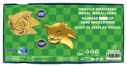 Sonic the Hedgehog Medaillen-Set 35th Anniversary Then & Now Limited Edition Image 5