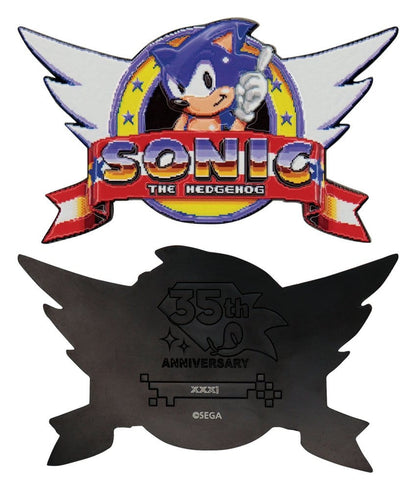 Sonic The Hedgehog Sammelmünze Original Logo Image 2