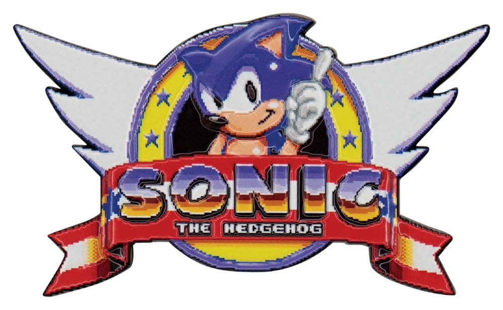 Sonic The Hedgehog Sammelmünze Original Logo Image 1