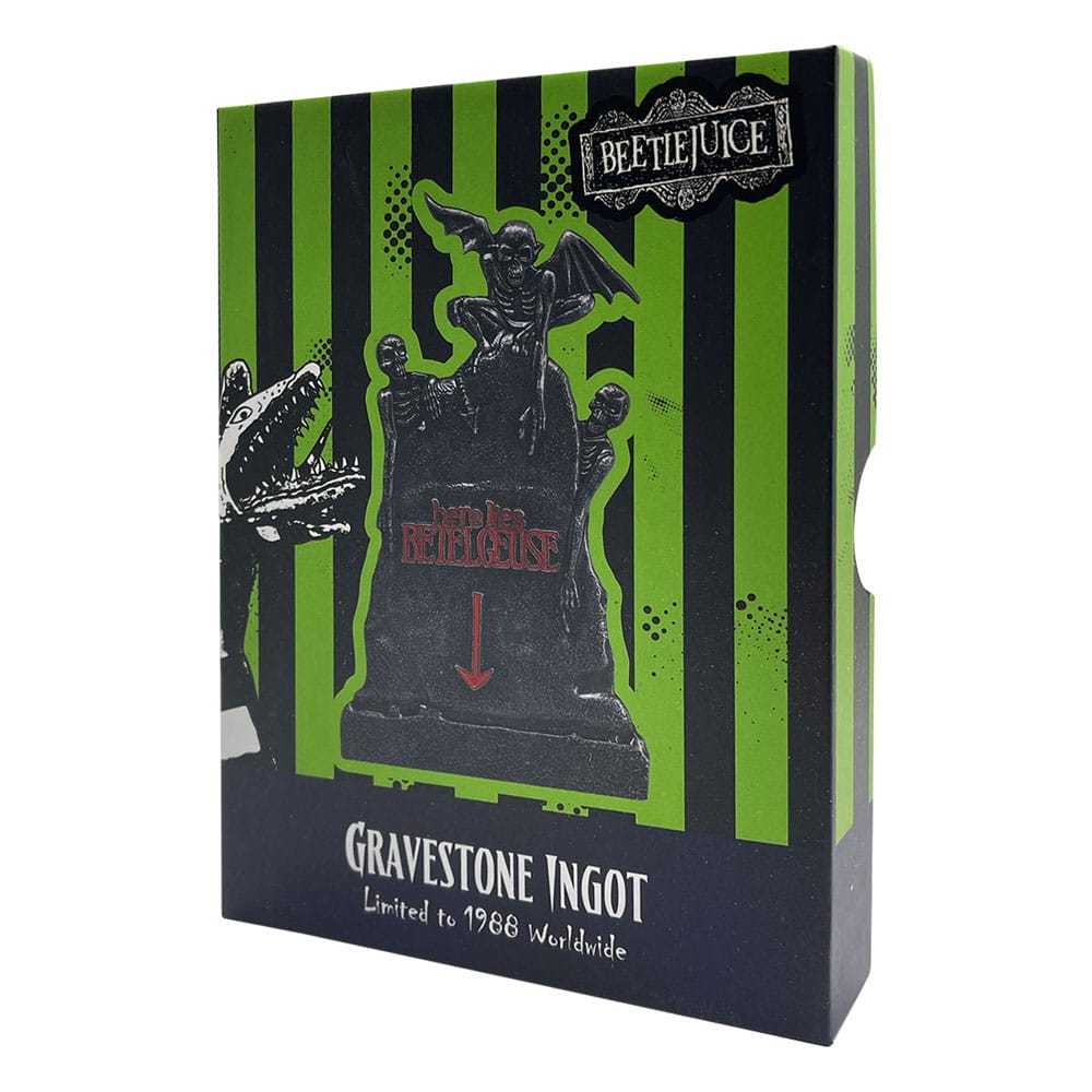 Beetlejuice Metallbarren Gravestone Limited Edition Image 3