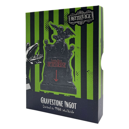 Beetlejuice Metallbarren Gravestone Limited Edition Image 3