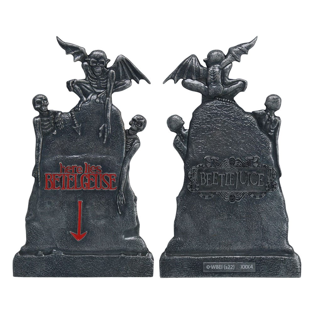 Beetlejuice Metallbarren Gravestone Limited Edition Image 6
