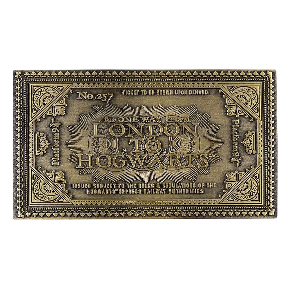 Harry Potter Replik Hogwarts Train Ticket Limited Edition Image 1
