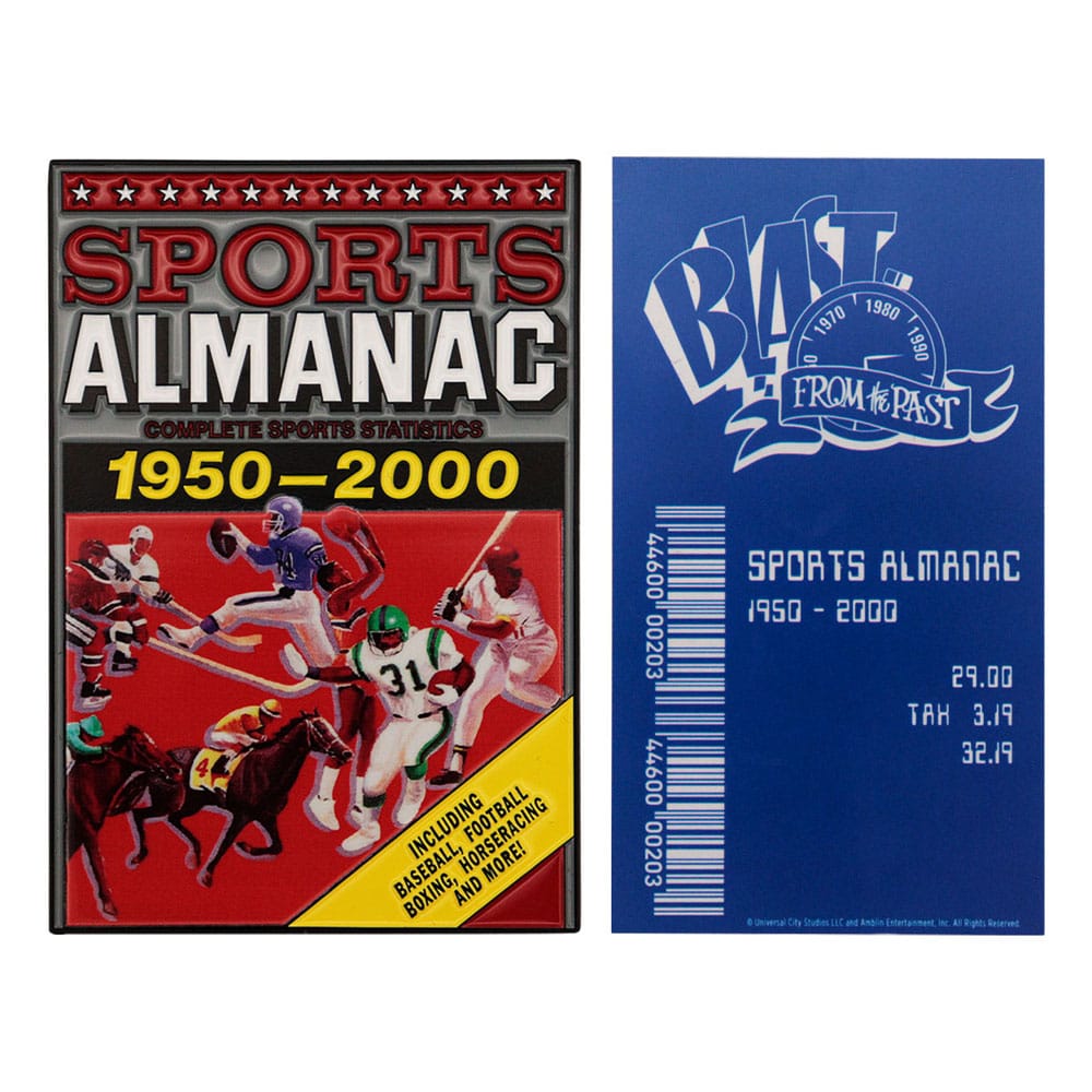 Zurück in die Zukunft Metallbarren Sport Almanac Limited Edition Image 6