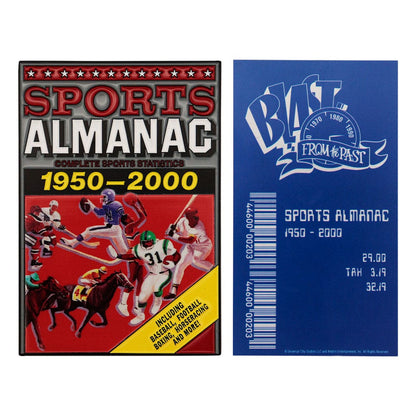 Zurück in die Zukunft Metallbarren Sport Almanac Limited Edition Image 6