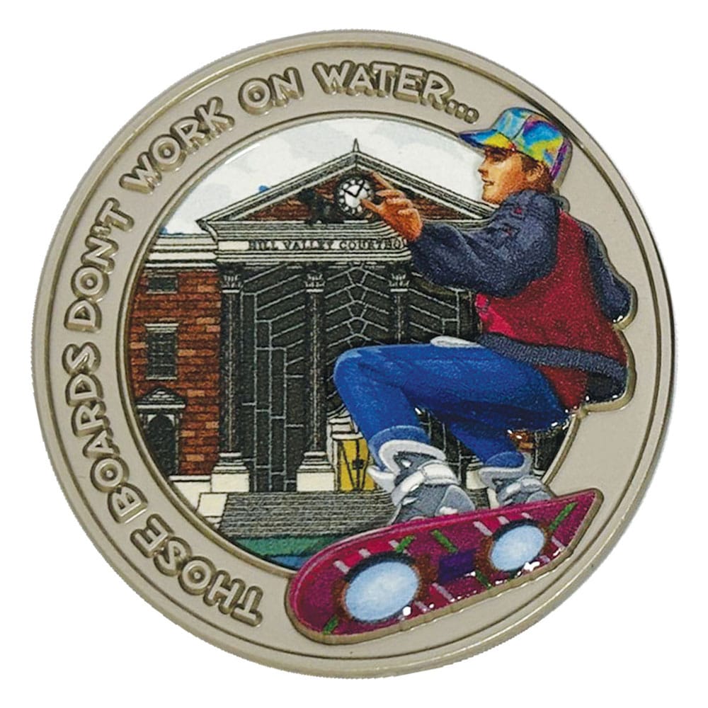 Zurück in die Zukunft Sammelmünze Hoverboard Limited Edition Image 2