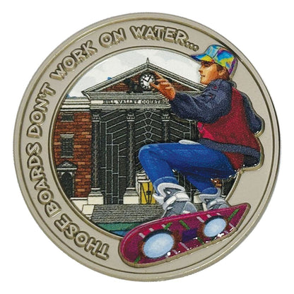 Zurück in die Zukunft Sammelmünze Hoverboard Limited Edition Image 2
