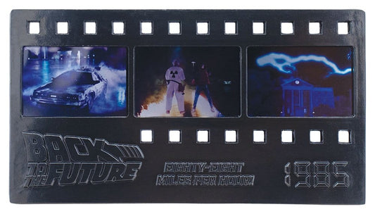 Zurück in die Zukunft Metallbarren Metallfilmstreifen-Sammlerstück Limited Edition Image 1
