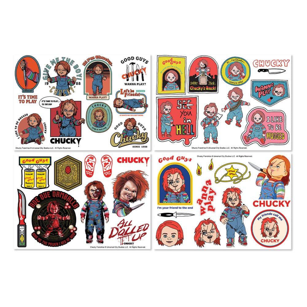 Chucky Tech Sticker Pack Image 1