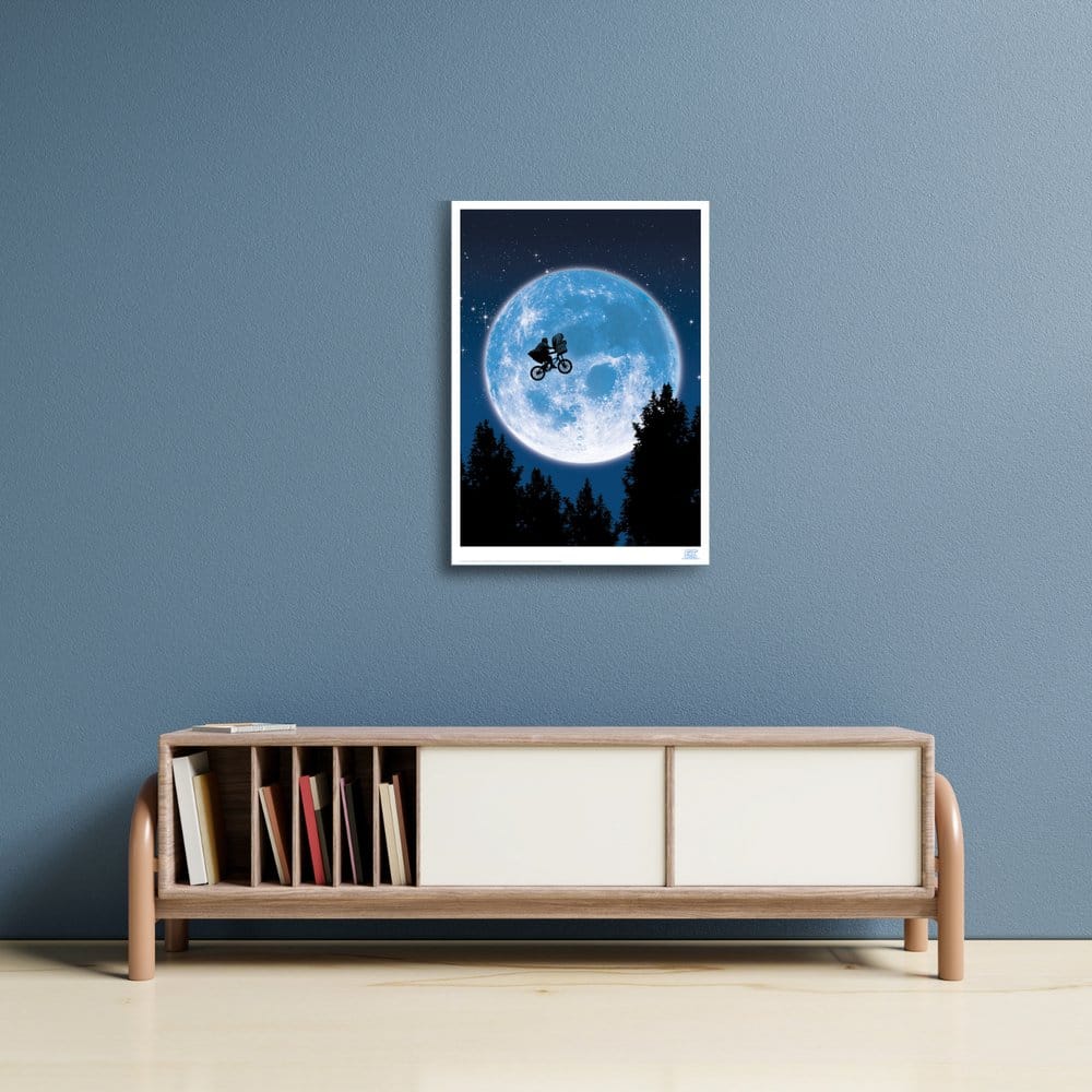 E.T. - Der Außerirdische Kunstdruck Ver. A Limited Edition 30 x 47 cm Image 2