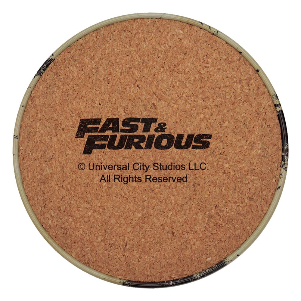 Fast & Furious Untersetzer 4er-Pack Vintage Style Image 2
