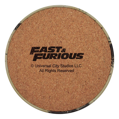 Fast & Furious Untersetzer 4er-Pack Vintage Style Image 2