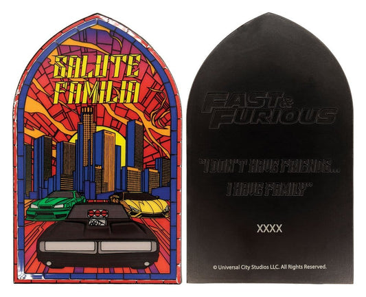 Fast & Furious Metallbarren Stained Glass Style Metal Image 2