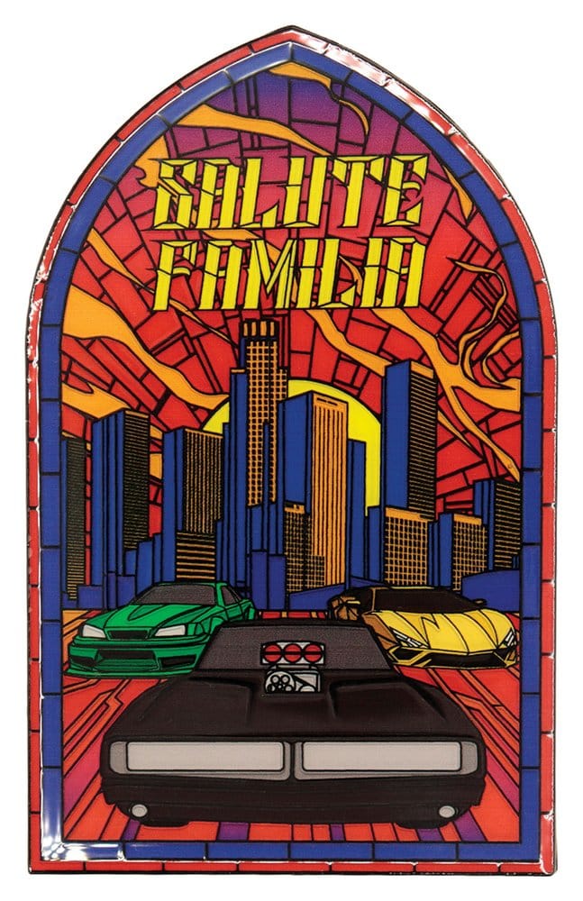 Fast & Furious Metallbarren Stained Glass Style Metal Image 1