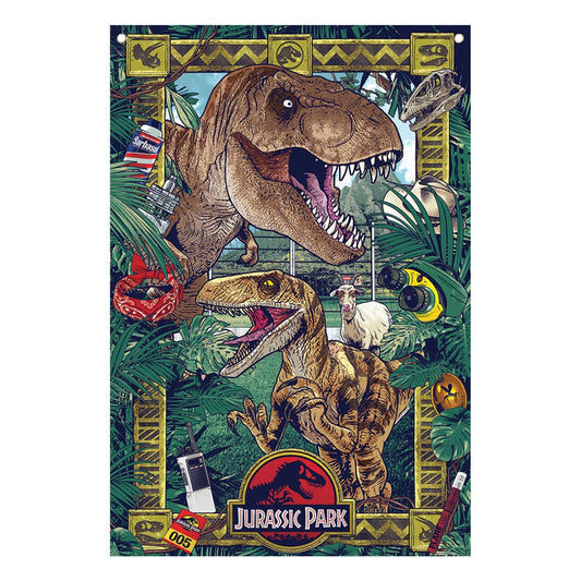 Jurassic Park Wandbehang 125 x 85 cm Image 1