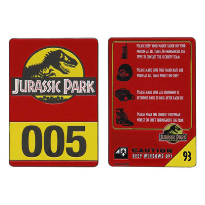 Jurassic Park Metallbarren 30th Anniversary Jeep Limited Edition Image 1