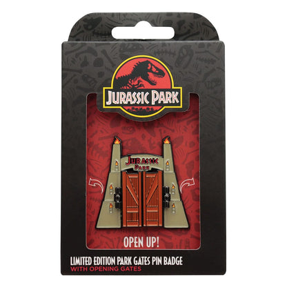 Jurassic Park Ansteck-Pin Gates Hinged Image 3