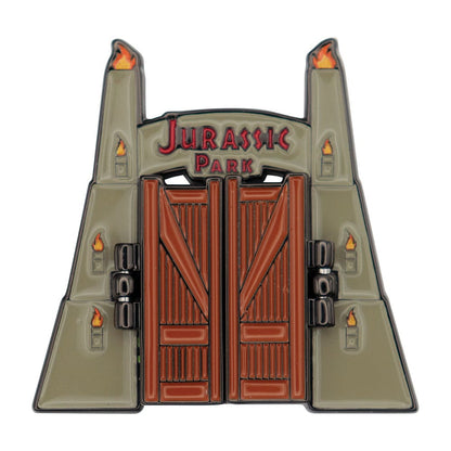 Jurassic Park Ansteck-Pin Gates Hinged Image 4