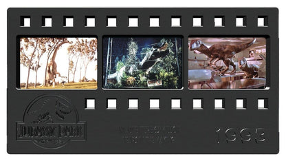 Jurassic Park Metallbarren Metal Film Strip Collectible 12 cm Image 1