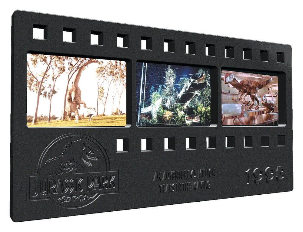 Jurassic Park Metallbarren Metal Film Strip Collectible 12 cm Image 2