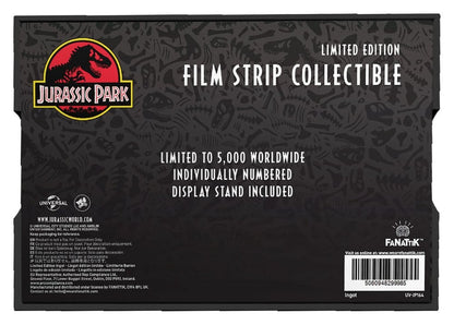 Jurassic Park Metallbarren Metal Film Strip Collectible 12 cm Image 5