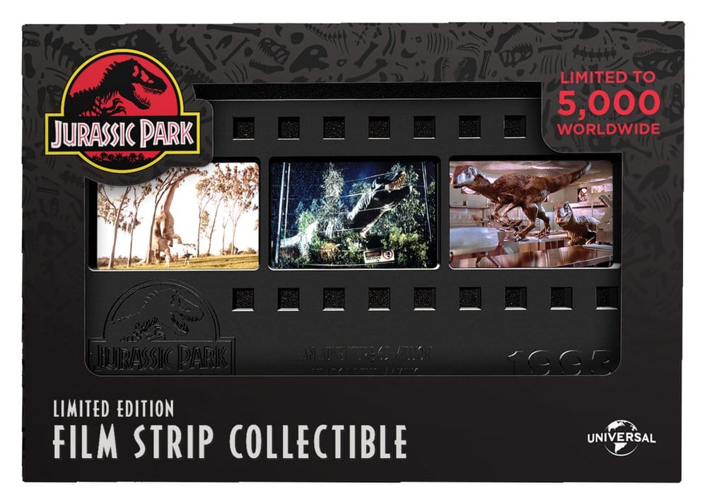 Jurassic Park Metallbarren Metal Film Strip Collectible 12 cm Image 6