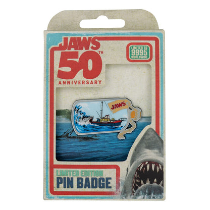 Jaws Ansteck-Pin 50th Anniversary Ship in Bottle Image 3