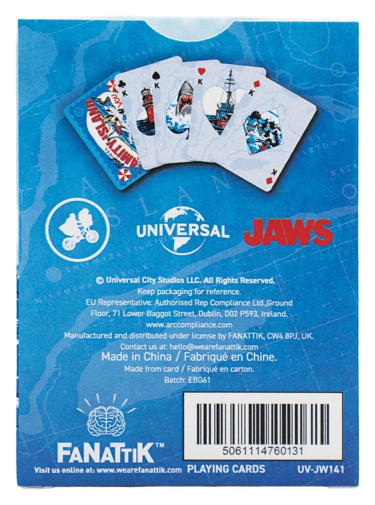 Der weiße Hai Spielkarten Display (12 Packs) Image 5