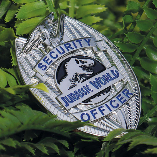 Jurassic World Ansteck-Pin Limited Edition Replica Security Officer Image 2
