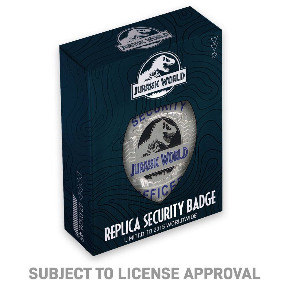 Jurassic World Ansteck-Pin Limited Edition Replica Security Officer Image 5