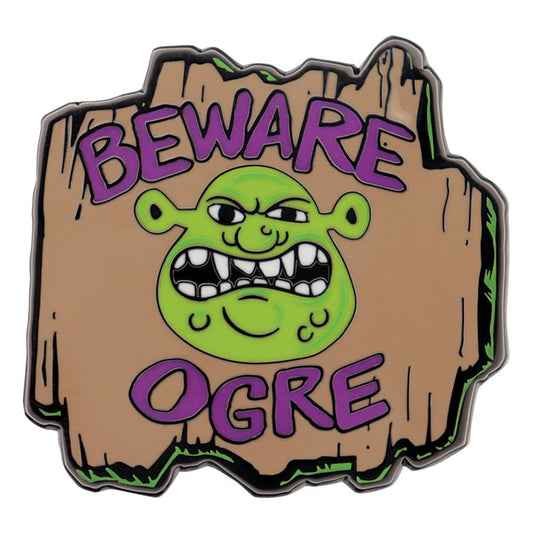 Shrek Ansteck-Pin Beware Ogre Limited Edition Image