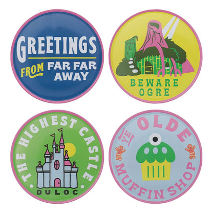 Shrek Untersetzer 4er-Pack Image 1