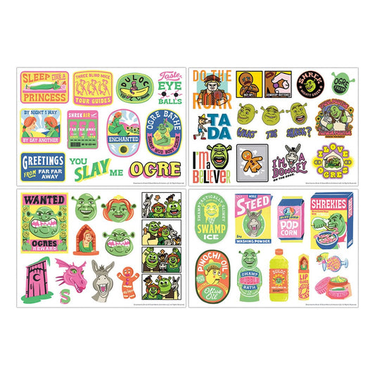 Shrek Tech Sticker Pack Image 1