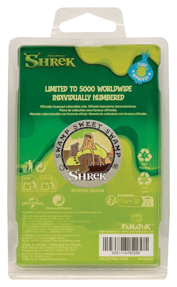 Shrek Sammelmünze Swamp Sweet Swamp Limited Edition Image 3