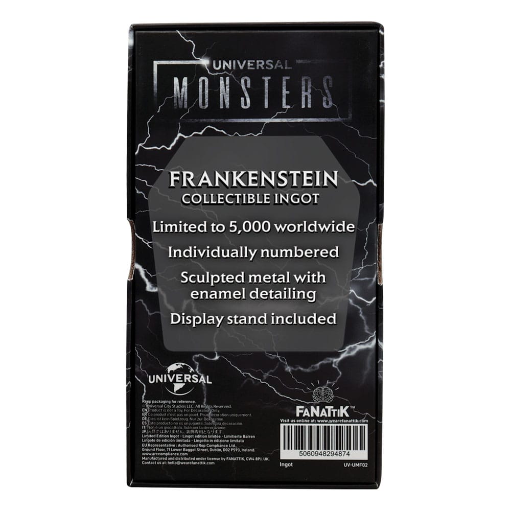 Universal Monsters Metallbarren Frankenstein´s Monster Limited Edition Image 2