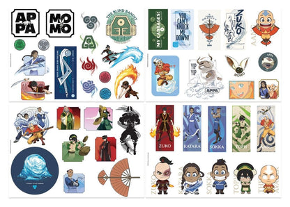 Avatar Der Herr der Elemente Tech Sticker Pack Image 1