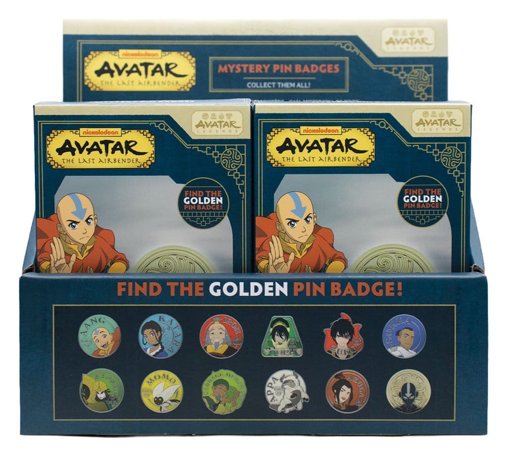 Avatar: The Last Airbender Mystery Ansteck-Pins Blind Box Display (12) Image 1