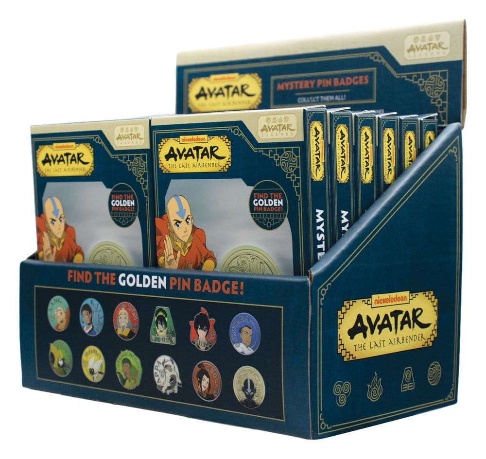 Avatar: The Last Airbender Mystery Ansteck-Pins Blind Box Display (12) Image 6