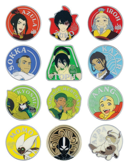Avatar: The Last Airbender Mystery Ansteck-Pins Blind Box Display (12) Image 9