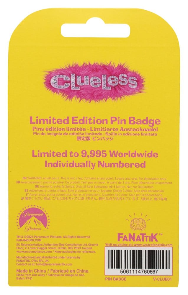 Clueless Ansteck-Pin Total Betty Limited Edition Image 2