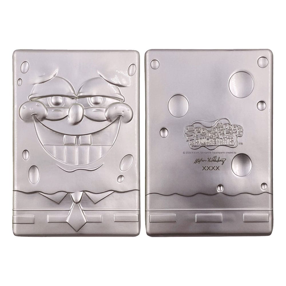 SpongeBob Schwammkopf Metallbarren 25th Anniversary Limited Edition Image 1